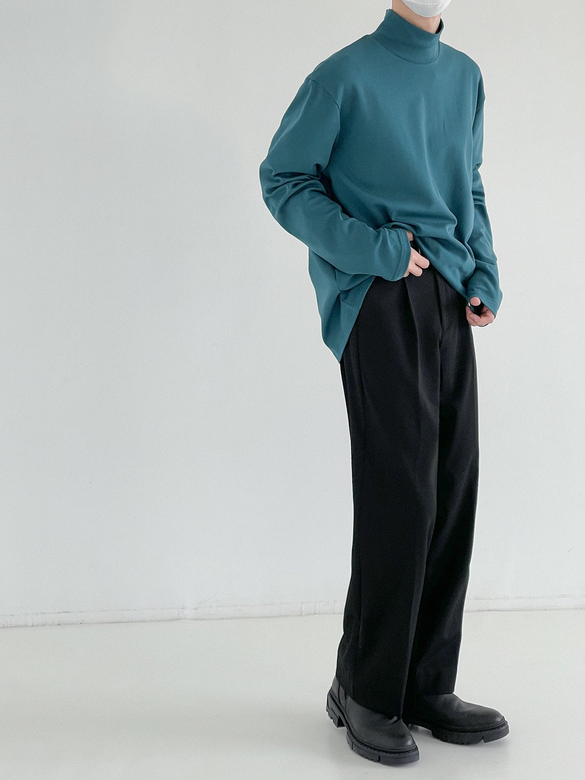 LOOSE CASUAL SUIT PANTS - INTOHYPEZONE
