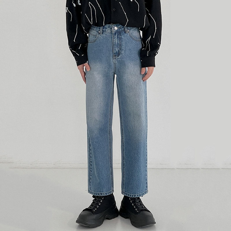 LOOSE STRAIGHT CUT DENIM - INTOHYPEZONE
