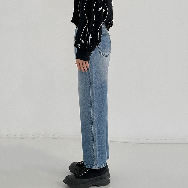 LOOSE STRAIGHT CUT DENIM - INTOHYPEZONE