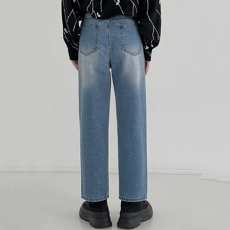 LOOSE STRAIGHT CUT DENIM - INTOHYPEZONE