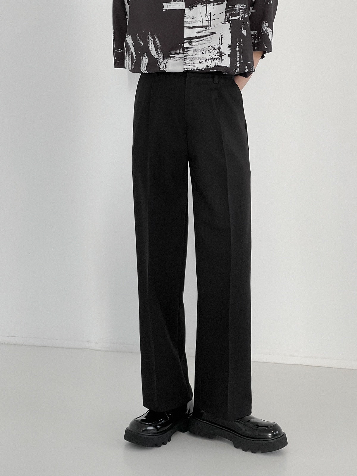 WIDE SUIT PANTS - INTOHYPEZONE