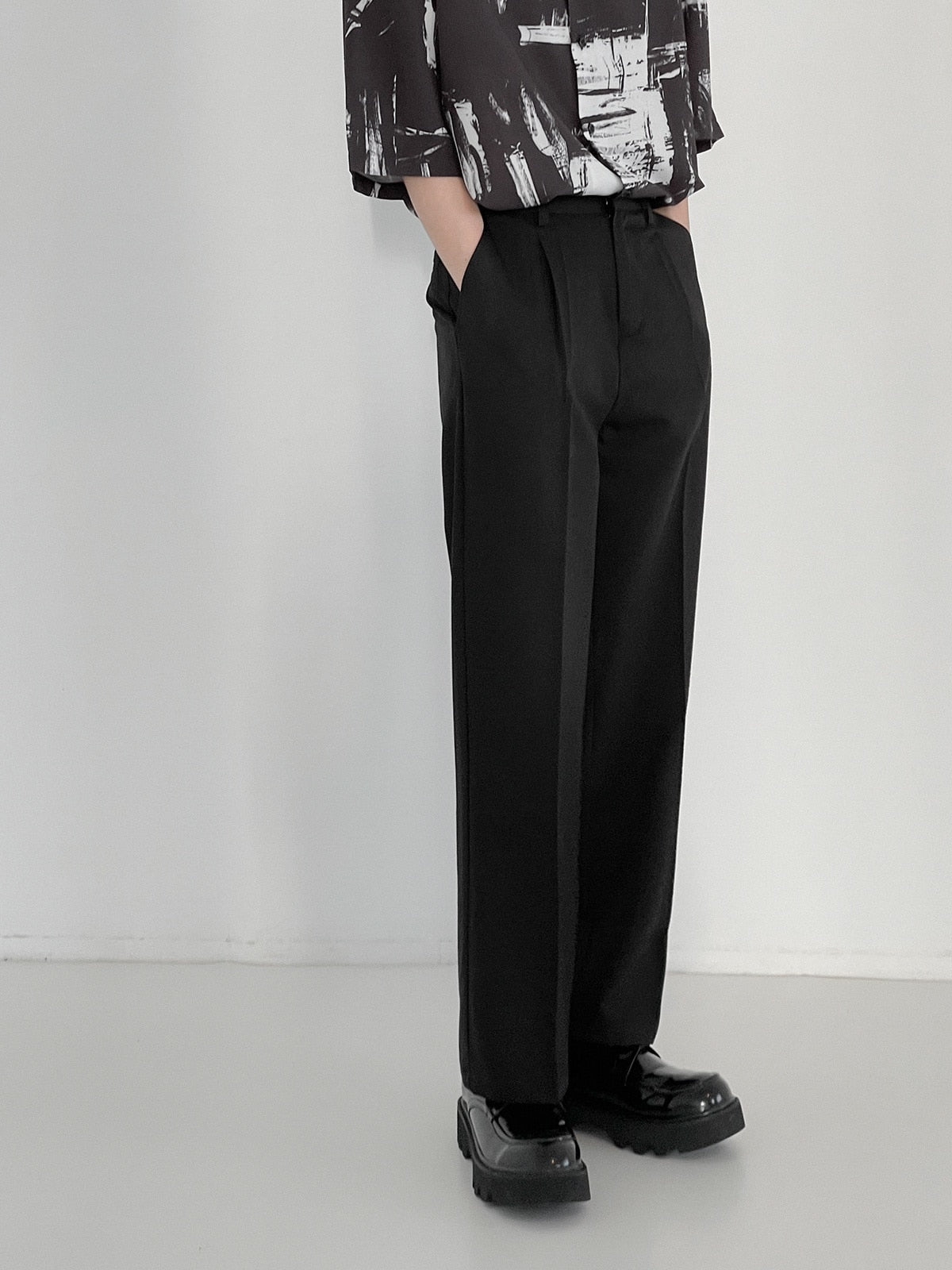 WIDE SUIT PANTS - INTOHYPEZONE