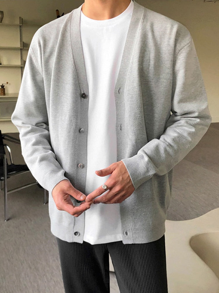 V-NECK KNITTED SHIRT - INTOHYPEZONE