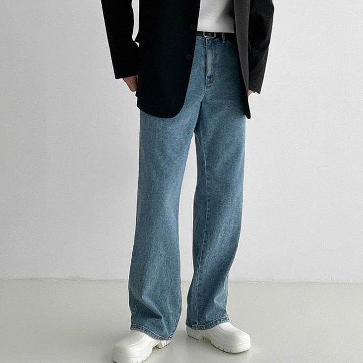 LOOSE STRAIGHT CUT JEANS - INTOHYPEZONE