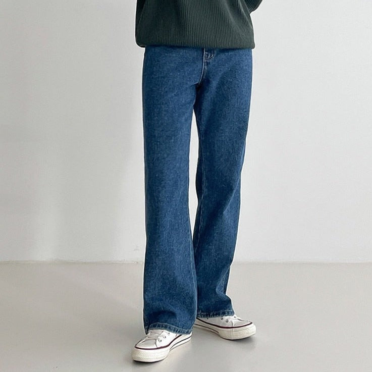 LOOSE STRAIGHT CUT JEANS - INTOHYPEZONE