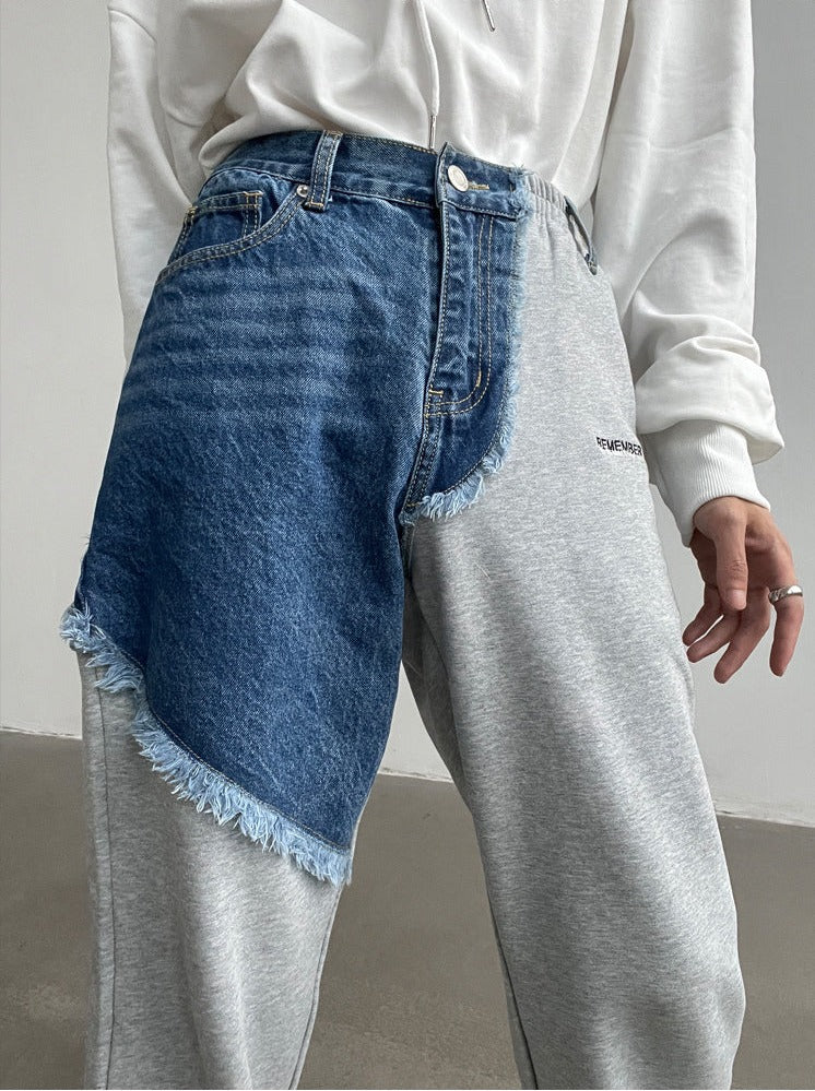 RECONSTRUCTED PANTS - INTOHYPEZONE