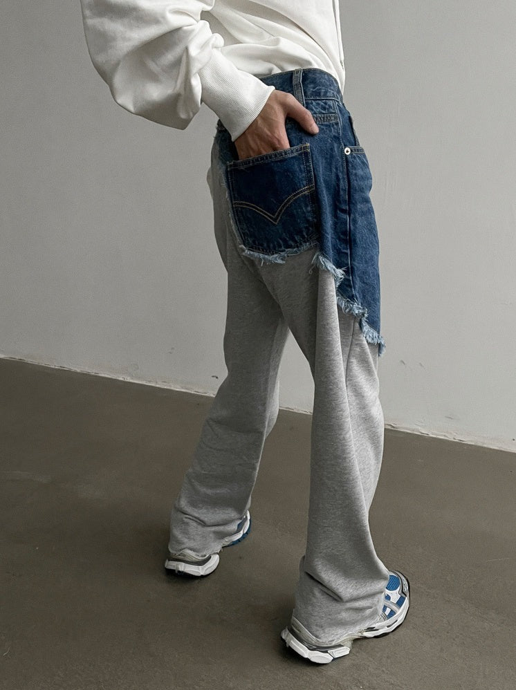RECONSTRUCTED PANTS - INTOHYPEZONE