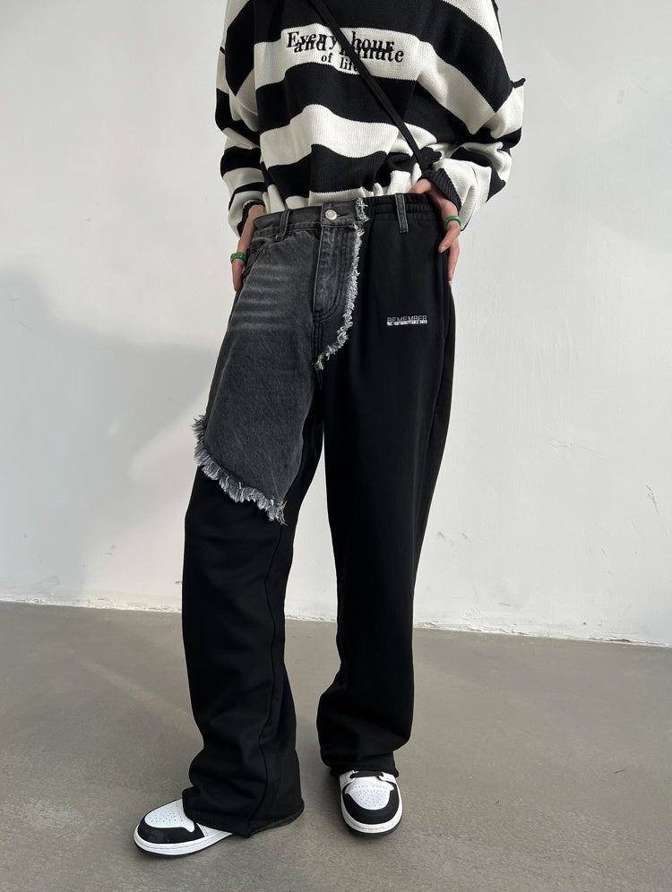 RECONSTRUCTED PANTS - INTOHYPEZONE