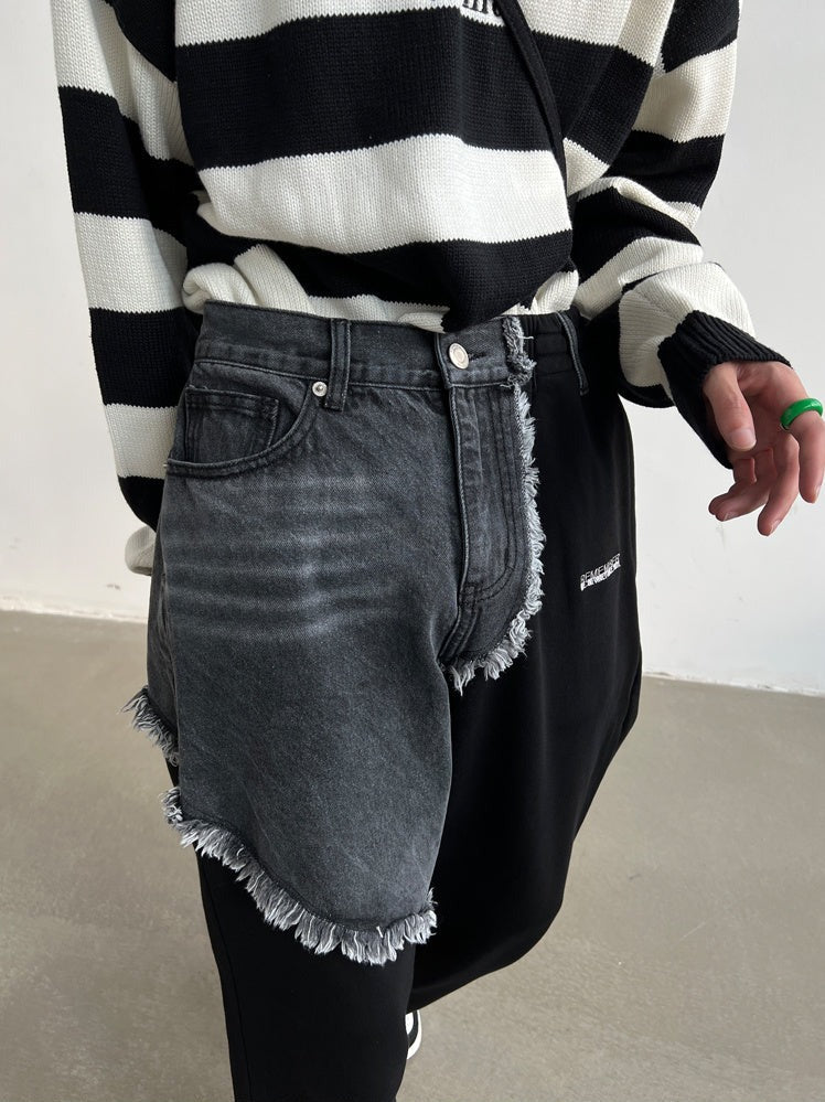 RECONSTRUCTED PANTS - INTOHYPEZONE