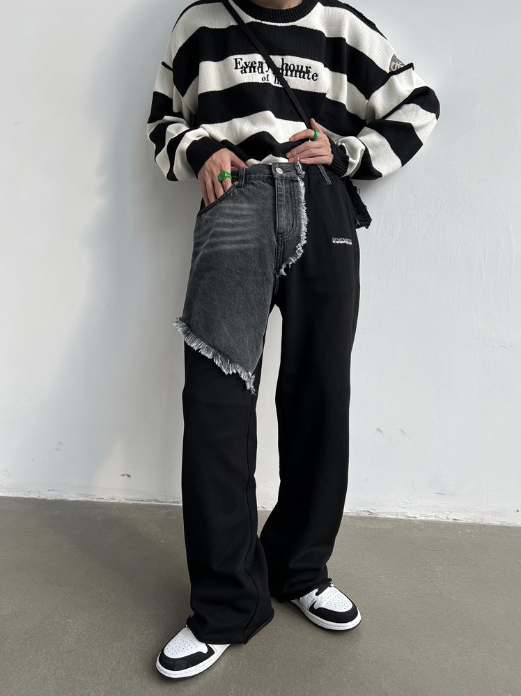 RECONSTRUCTED PANTS - INTOHYPEZONE