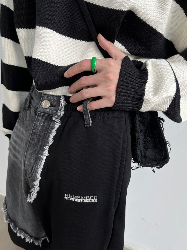 RECONSTRUCTED PANTS - INTOHYPEZONE