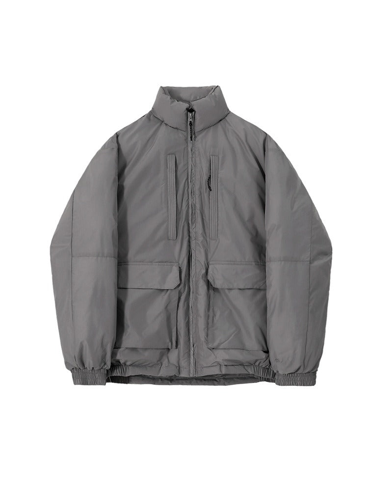 Standing Collar Padded Jacket - INTOHYPEZONE