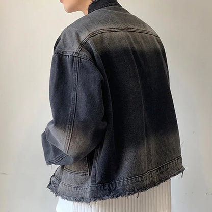 Vintage Washed Denim Jacket - INTOHYPEZONE