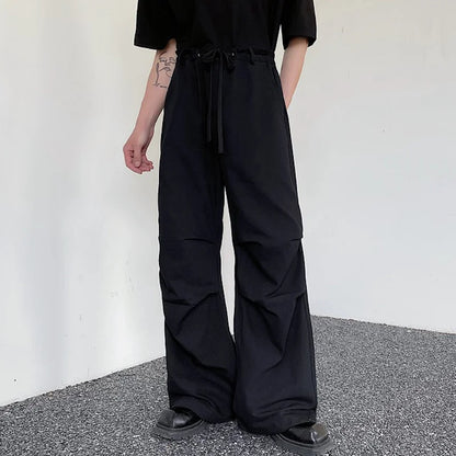 Pleated Casual Cargo Pants - INTOHYPEZONE