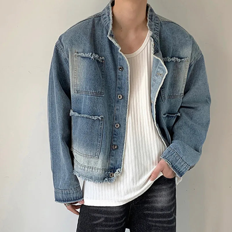 Vintage Washed Denim Jacket - INTOHYPEZONE