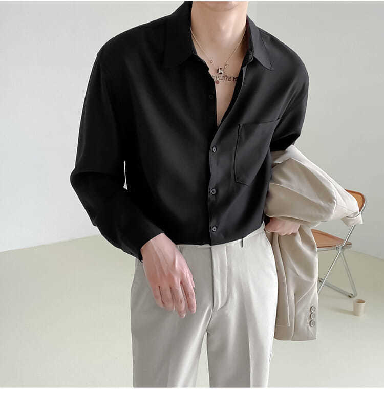 Button down Collar Shirt for Men