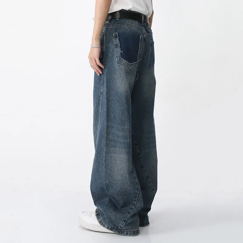 Casual Straight Leg Jeans - INTOHYPEZONE
