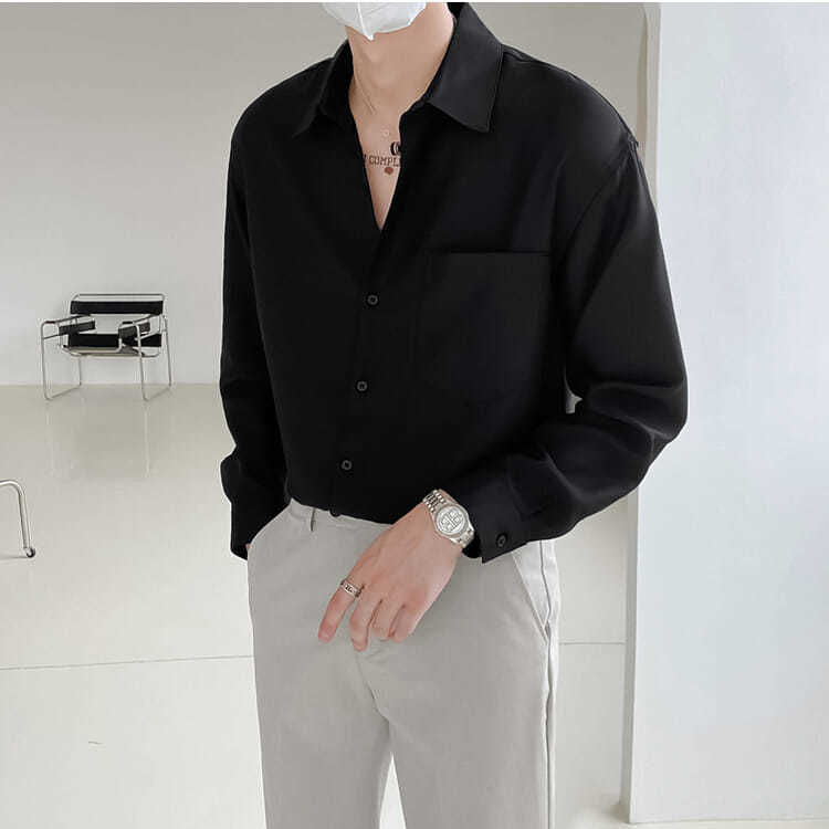 Button down Collar Shirt for Men