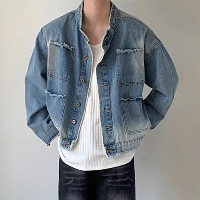 Vintage Washed Denim Jacket - INTOHYPEZONE