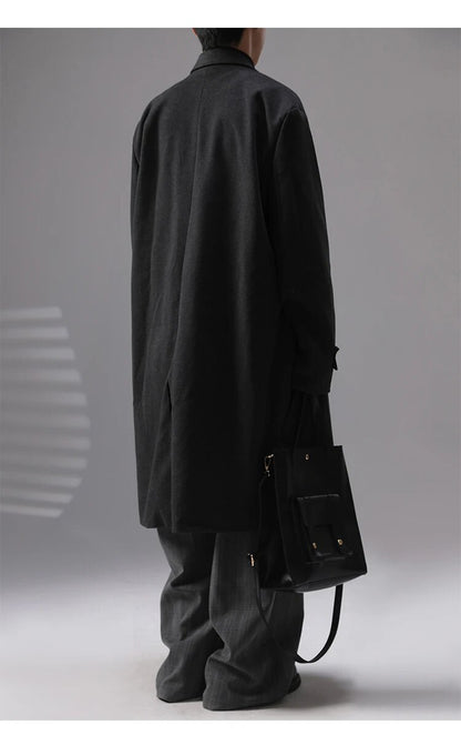 Versatile Length Wool Long Overcoat - INTOHYPEZONE
