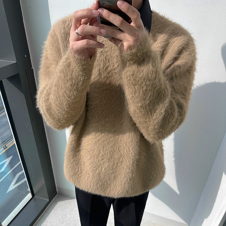 Mink Wool Knitted Pullovers - INTOHYPEZONE