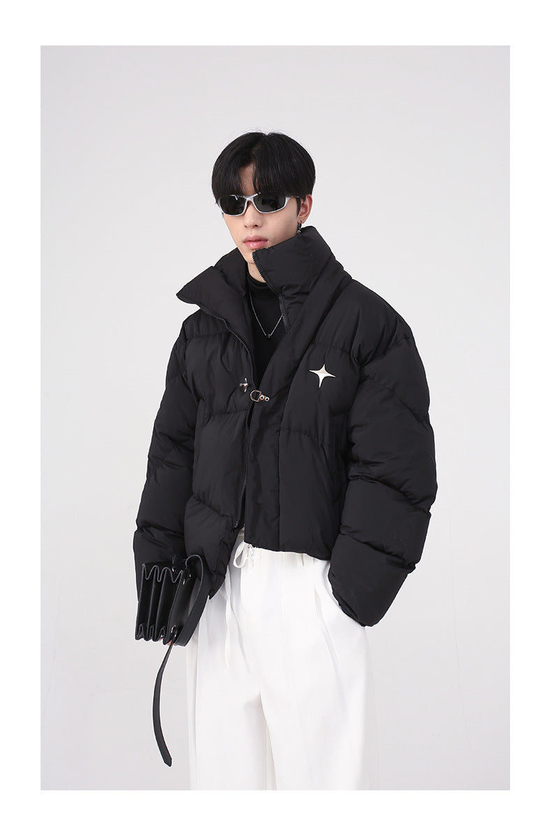 Thick High Neck Padded Jacket - INTOHYPEZONE