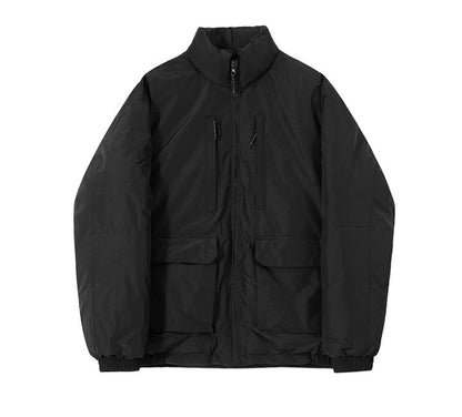 Standing Collar Padded Jacket - INTOHYPEZONE