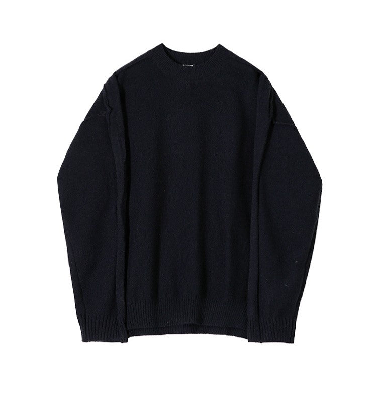 Loose Round Neck Pullover - INTOHYPEZONE