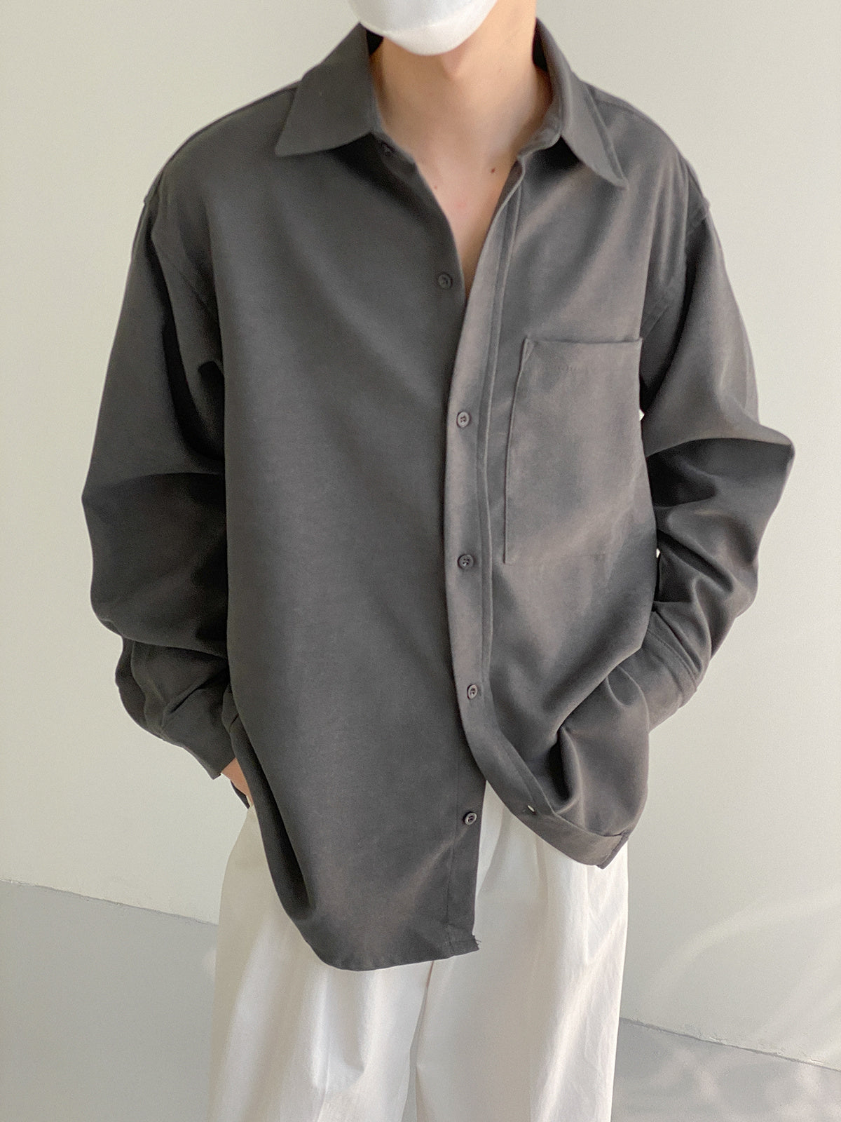 BUTTONED-UP COTTON SHIRT - INTOHYPEZONE