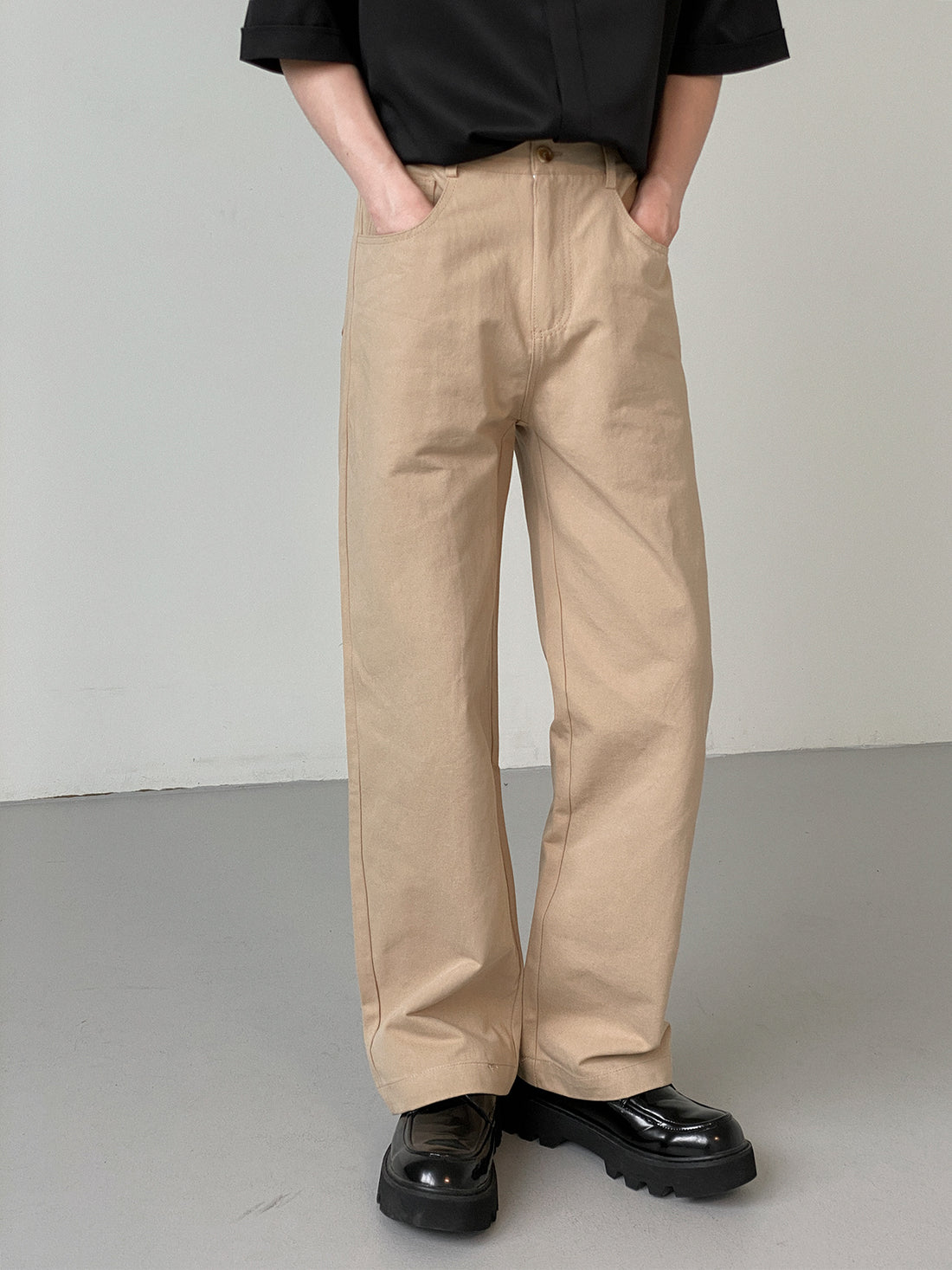 LOOSE CASUAL STRAIGHT PANTS - INTOHYPEZONE