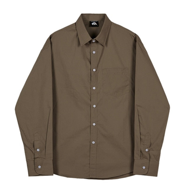 CLASSIC BUTTON UP SHIRT - INTOHYPEZONE