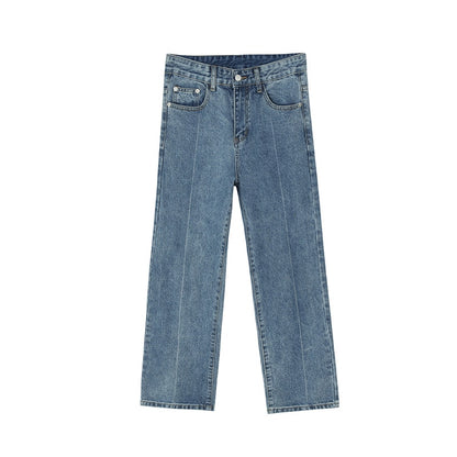 ANKLE LENGTH WASHED DENIM - INTOHYPEZONE