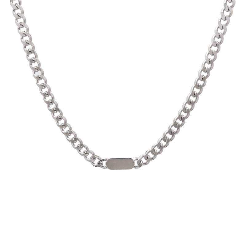 SIMPLE CHAIN NECKLACE - INTOHYPEZONE
