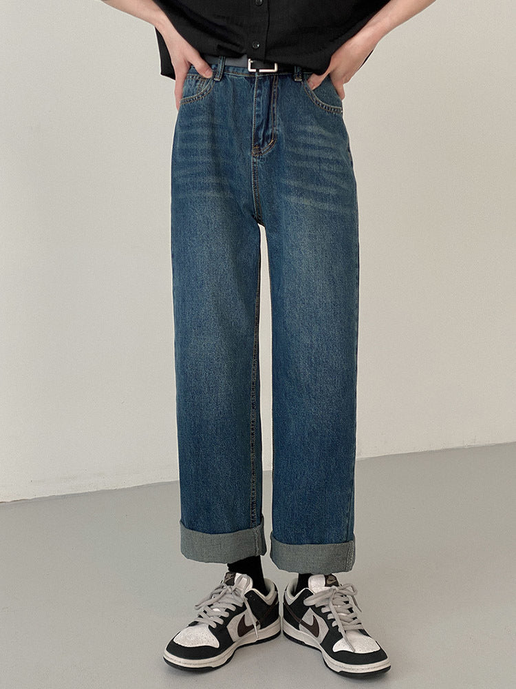 WASHED WIDE VINTAGE PANTS - INTOHYPEZONE